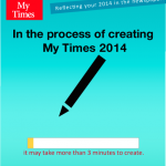 自分新聞 英語版「My Times 2014」の作り方